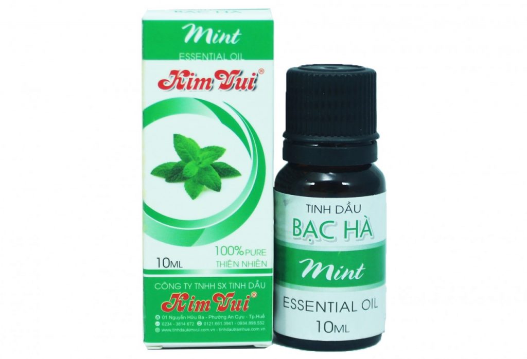 Đặc sản Huế - Tinh dầu bạc hà Kim vui 10ml